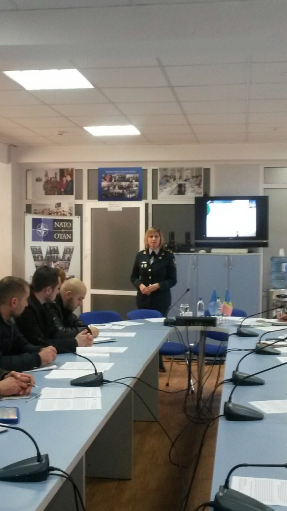 Lecţia publică cu genericul “Cooperarea cu NATO în domeniul consolidării securităţii de mediu în Republica Moldova”