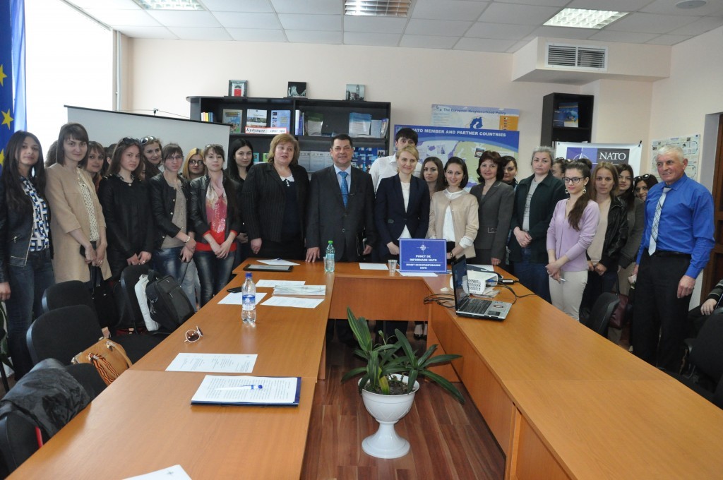 Information Point on NATO was opened at the State University from Comrat