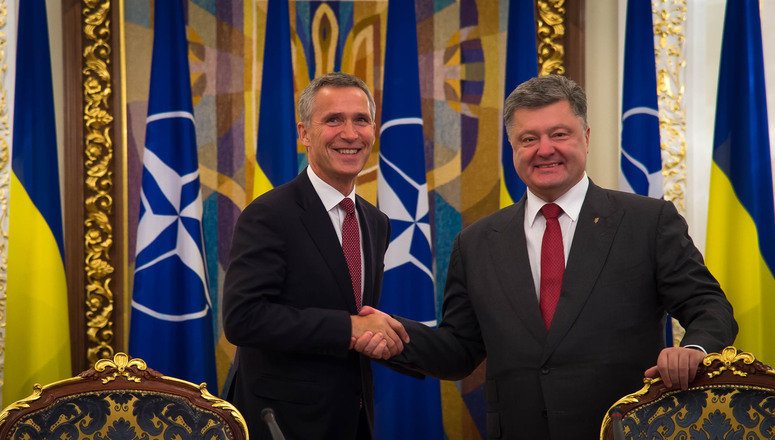 Ucraina poate să se bazeze pe NATO, spune Secretarul General NATO, în vizită la Kiev