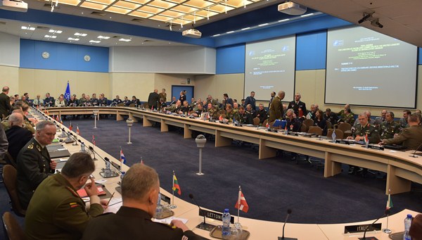 Generalul de brigadă Igor Cutie participă la Reuniunea Comitetului Militar NATO de la Bruxelles