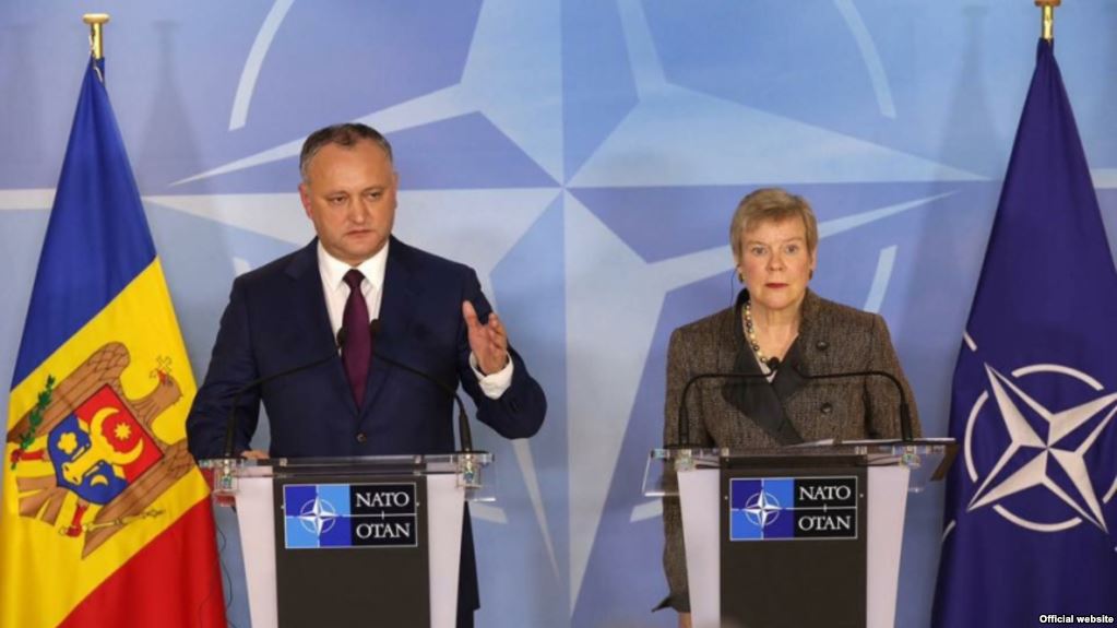 Declarațiile Secretarului Adjunct NATO în cadrul vizitei Președintelui RM