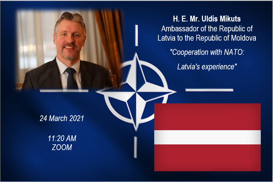 Lecție publică: ”Cooperarea cu NATO: experiența Letoniei” cu studenții ASEM