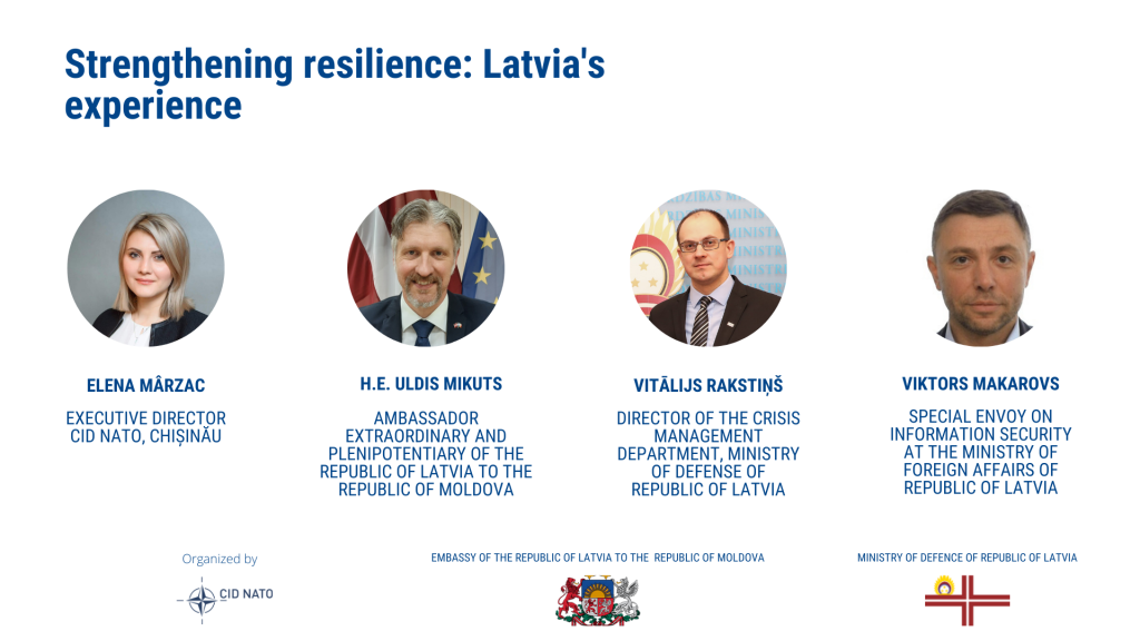 Masă rotundă – Consolidarea rezilienței: experiența Letoniei