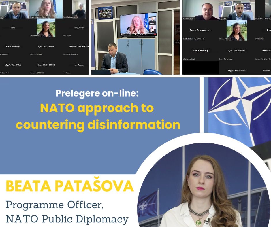 Prelegere din cadrul proiectului „Școala de securitate NATO” ediția 2023